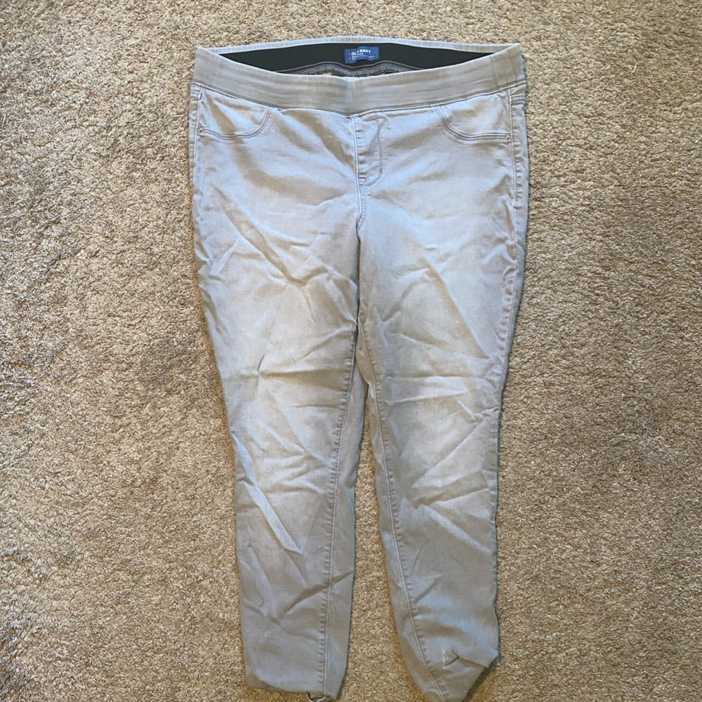Old Navy Rockstar Jeggings Gray